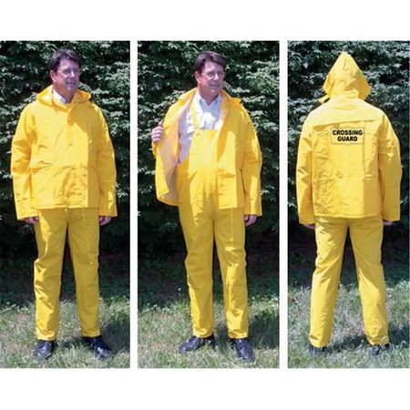 K TAY DESIGNS 3 Piece Rain Suit with Emblem - Medium, 3PK K 1115075